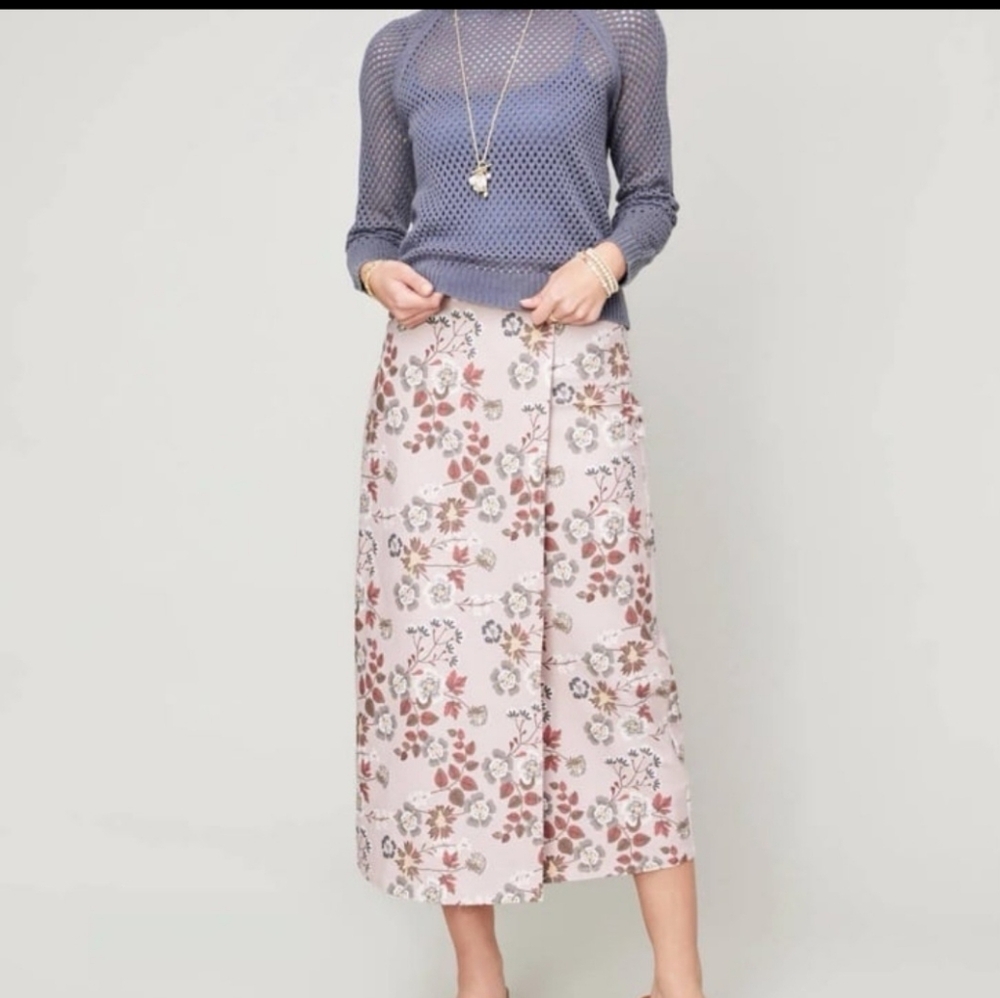 Spartina 449 Floral Midi Skirt